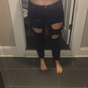 Free people ripped jeans